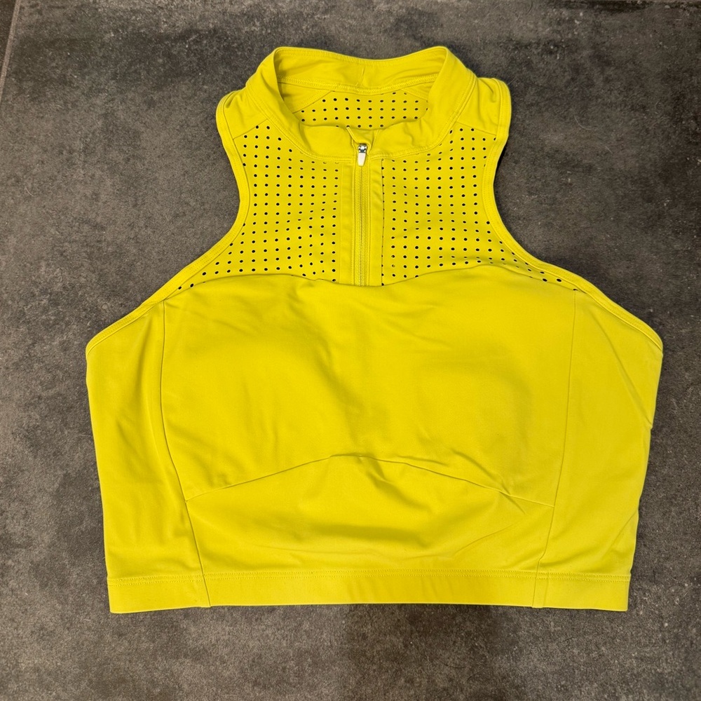 lululemon Workout Crop Top with Built-In Bra